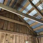 Schuppen Links (mit Boden)