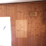 Sauna: innerer Ruhebereich und Umkleide