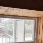 Sauna: Vorraum und Sauna